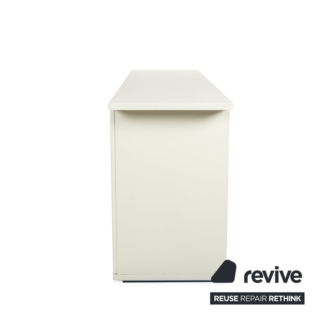 Hülsta Wooden Sideboard White Cream