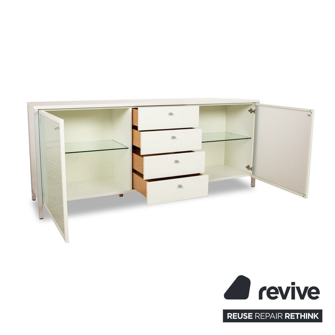 Hülsta Holz Sideboard Weiß