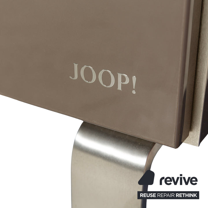 Buffet en bois Joop avec tiroirs gris