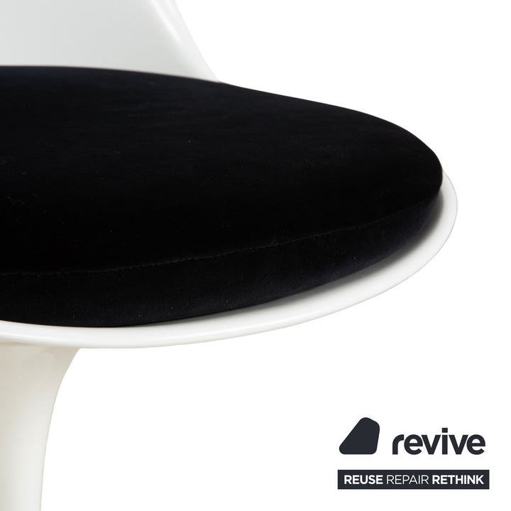 Chaise Tulipe en Plastique Knoll International Saarinen Blanche Originale