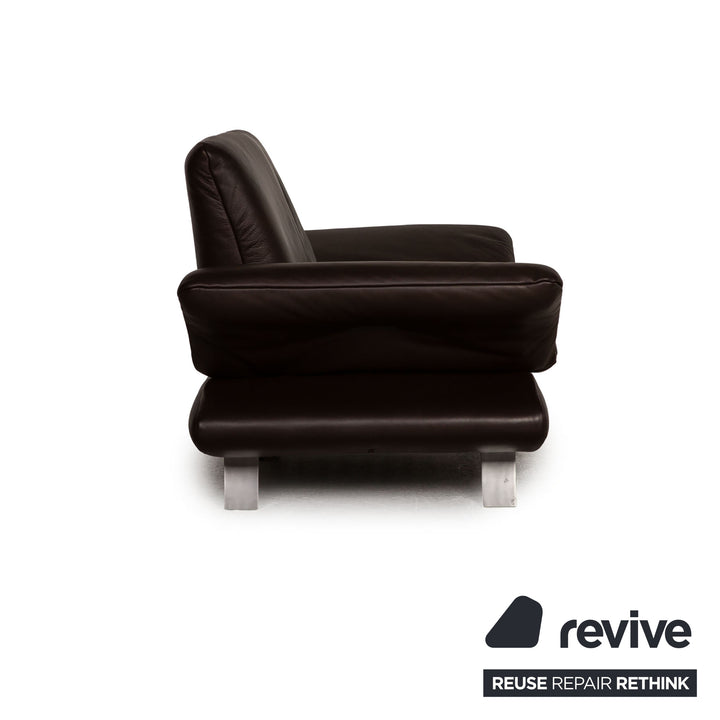 Koinor Rossini Leder Zweisitzer Braun Sofa Couch Funktion