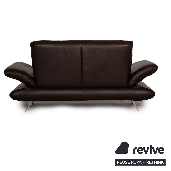 Koinor Rossini Leder Zweisitzer Braun Sofa Couch Funktion