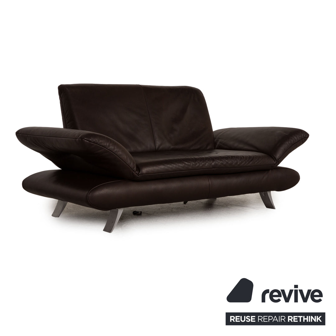 Koinor Rossini Leder Zweisitzer Braun Sofa Couch Funktion
