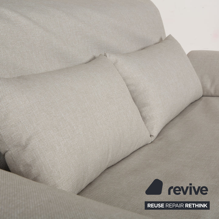 Ligne Roset Canapé Lit Trois Places Multy Gris Beige Canapé Canapé Fonction Sommeil Manuel