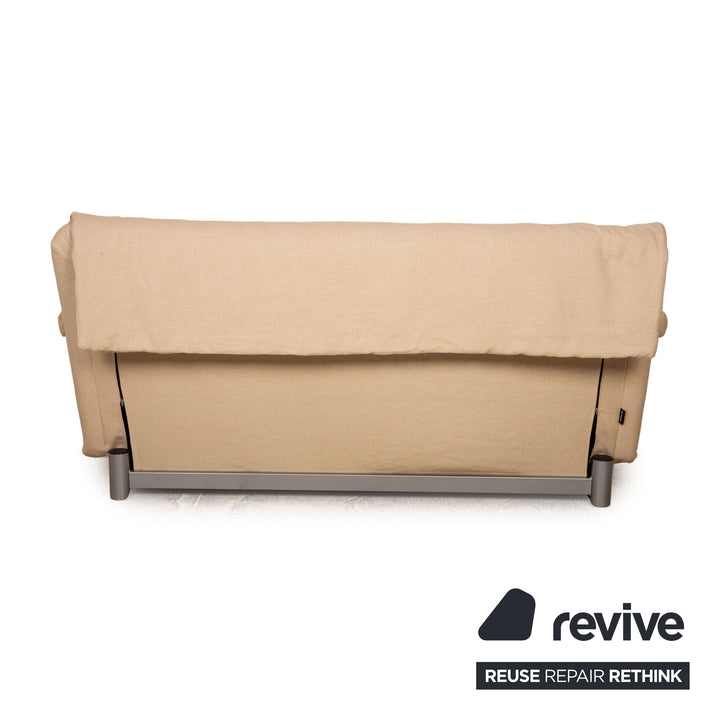 Ligne roset Canapé 3 places en tissu Multy Beige, canapé-lit, fonction couchage