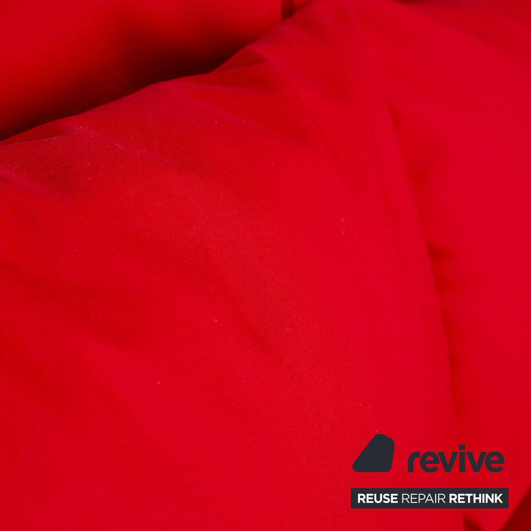 Ligne Roset Multy Stoff Dreisitzer Rot Schlaffunktion Neubezug