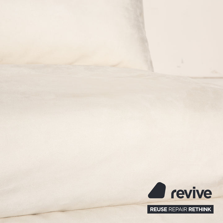Ligne roset Canapé 3 places en tissu Multy blanc, housse neuve