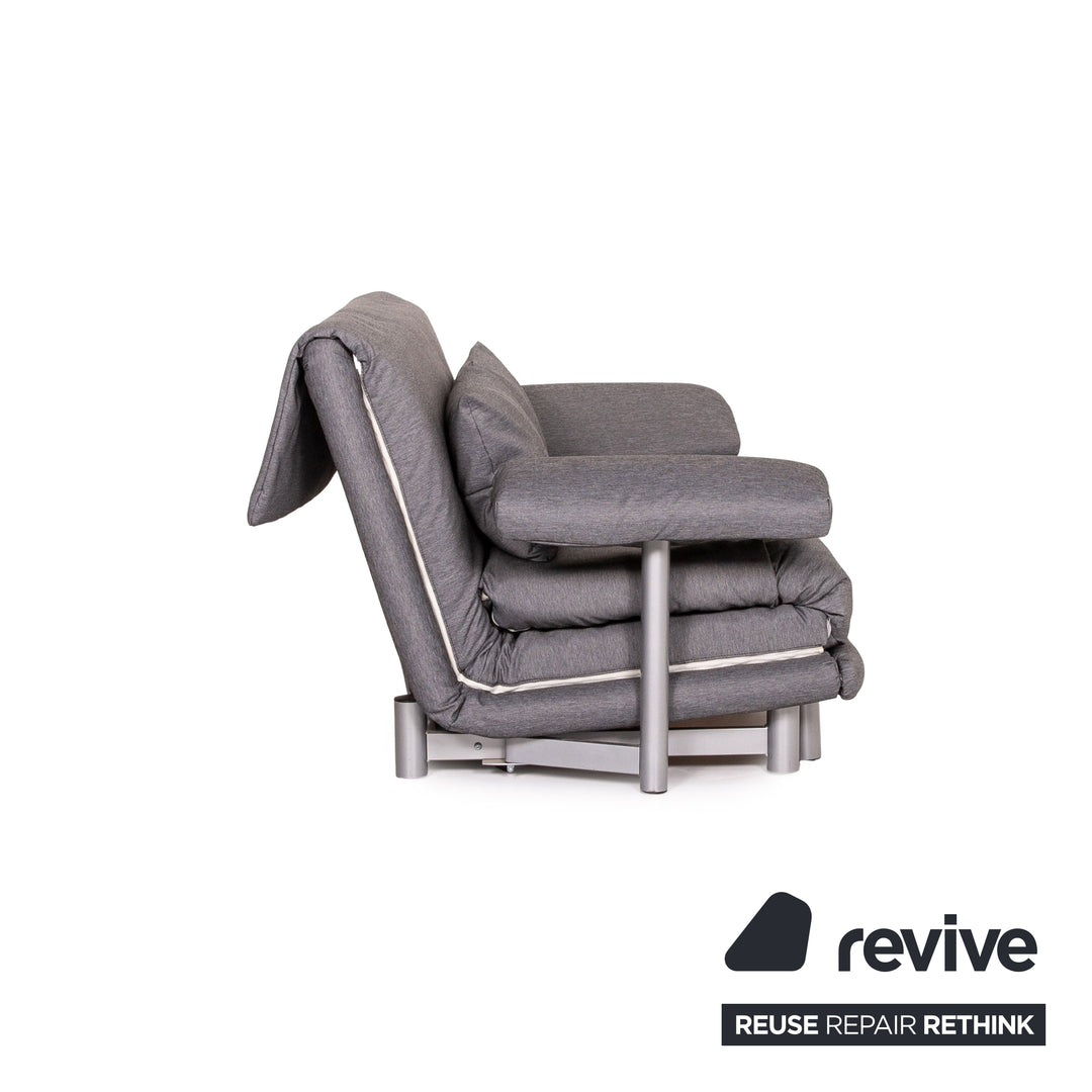 Ligne roset Multy tissu canapé lit gris fonction sommeil canapé canapé #14586