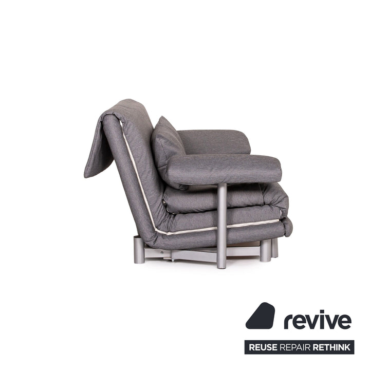 Ligne roset Multy tissu canapé lit gris fonction sommeil canapé canapé #14586
