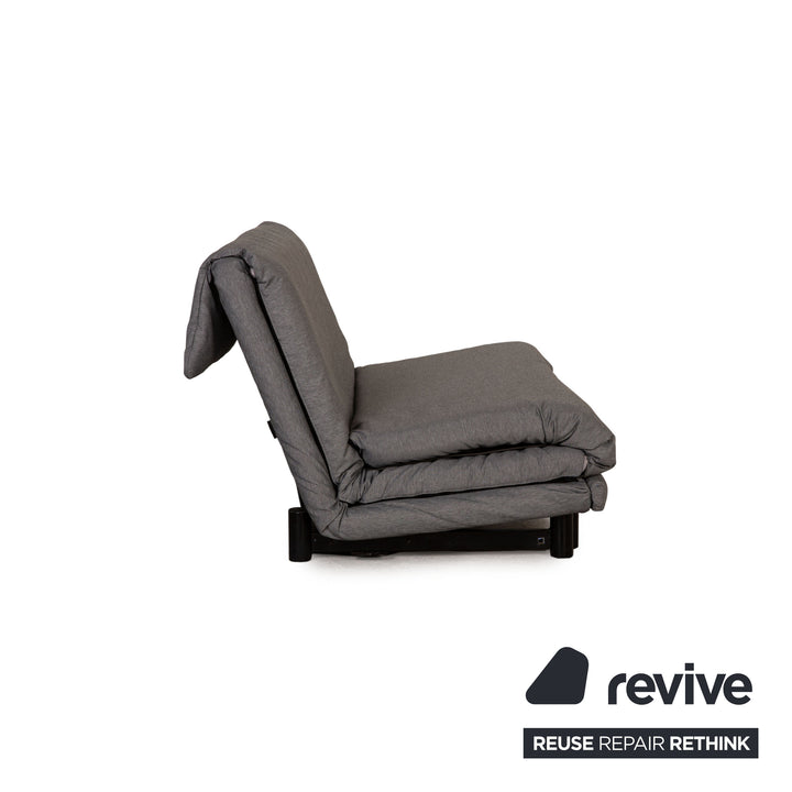 Ligne Roset Canapé En Tissu Multy Gris 3 Places Fonction Canapé Fonction Sommeil Nouvelle Housse