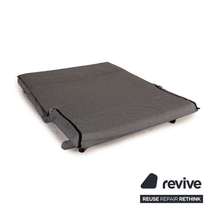Ligne Roset Canapé En Tissu Multy Gris 3 Places Fonction Canapé Fonction Sommeil Nouvelle Housse