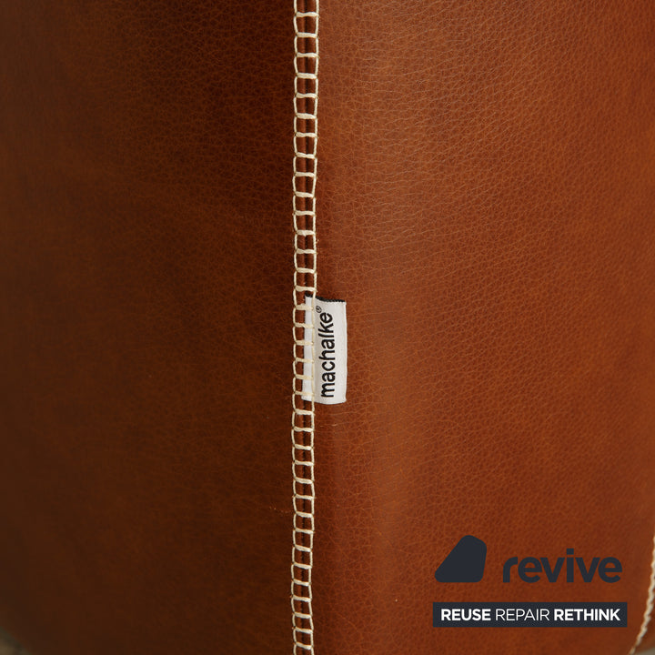 Machalke Valentino fauteuil en cuir marron