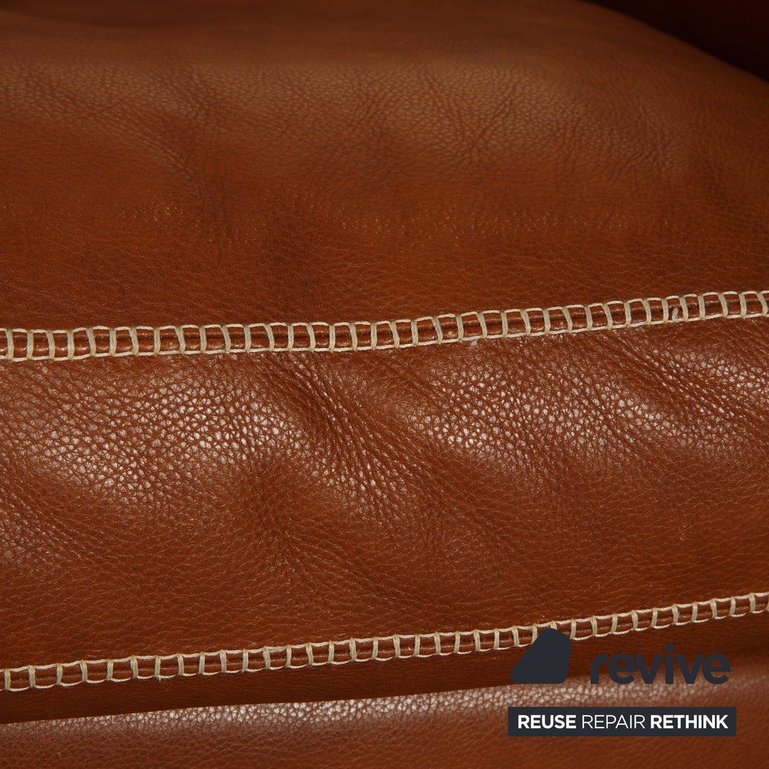 Machalke Valentino fauteuil en cuir marron