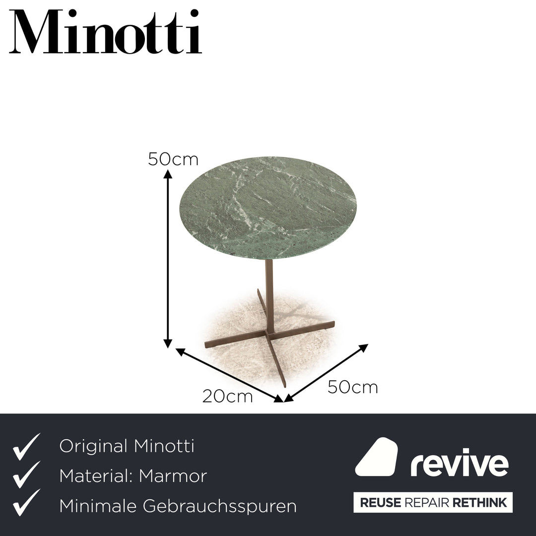 Minotti Occasional Table JOY Marble Coffee Table Green