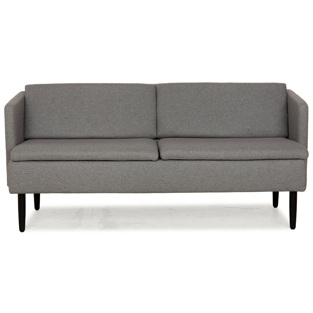 Stressless Spice Fabric Three-Seater Grey Sofa Couch