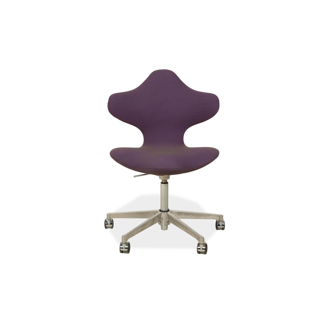 Chaise de bureau Varier Active Chair High Chrome Fabric Purple STEEL CUT TRIO 2