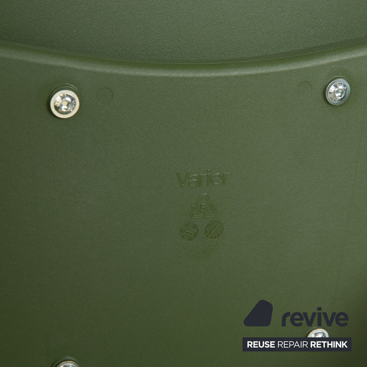 Chaise à bascule Varier Social Tilt en plastique vert par Snøhetta