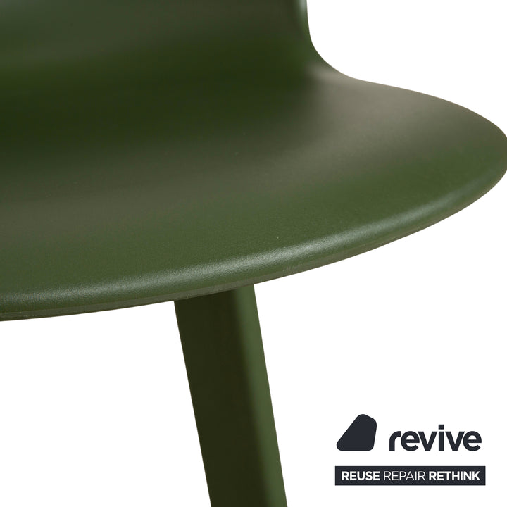 Chaise à bascule Varier Social Tilt en plastique vert par Snøhetta