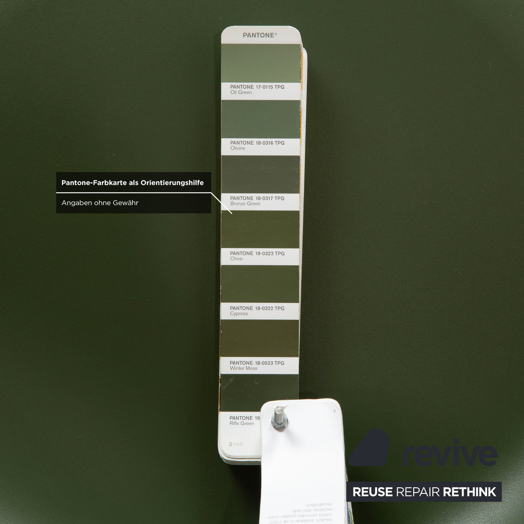Chaise à bascule Varier Social Tilt en plastique vert par Snøhetta