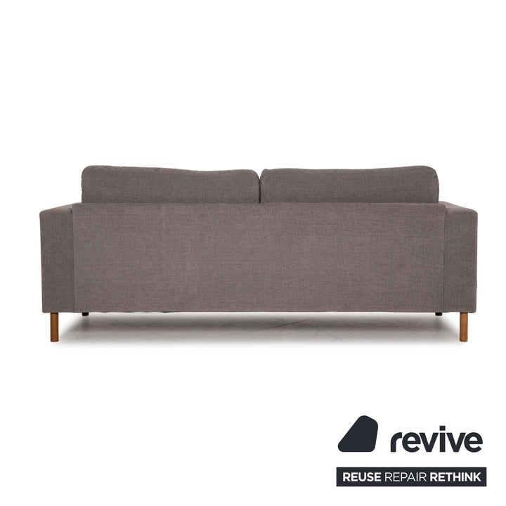 Vilmers Artic fabric sofa set gray three seater couch