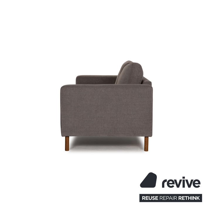 Vilmers Artic fabric sofa set gray three seater couch