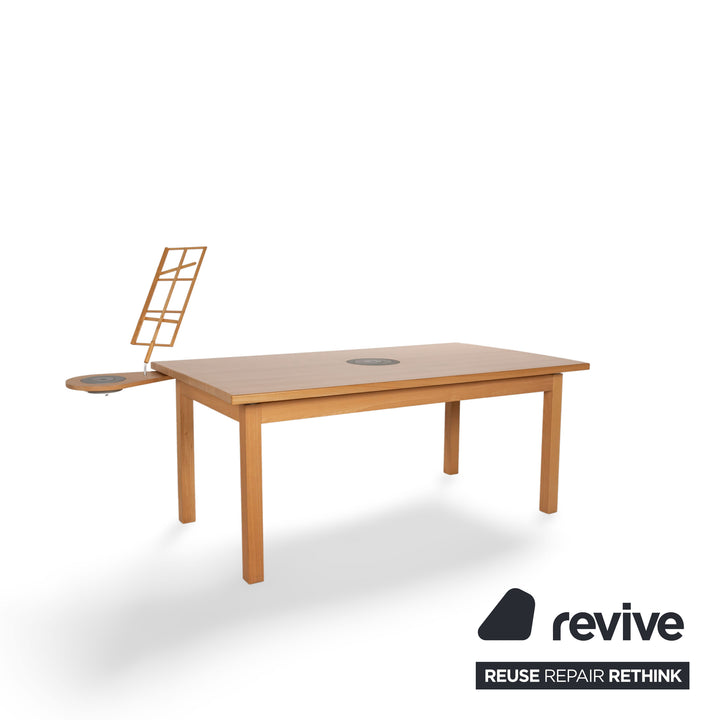 Voglauer wooden dining table brown manual function 180 x 75 x 100 cm