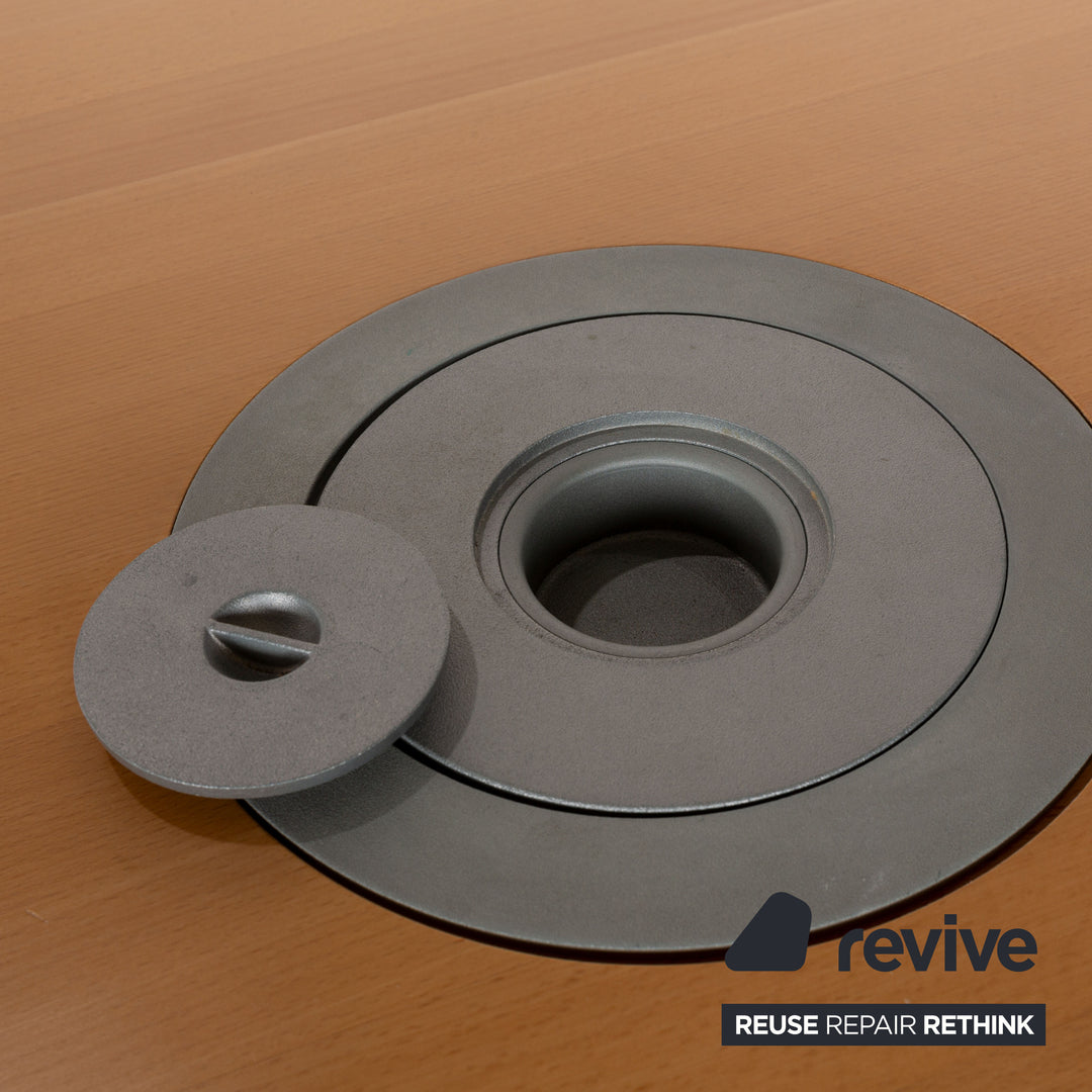 Voglauer wooden dining table brown manual function 180 x 75 x 100 cm