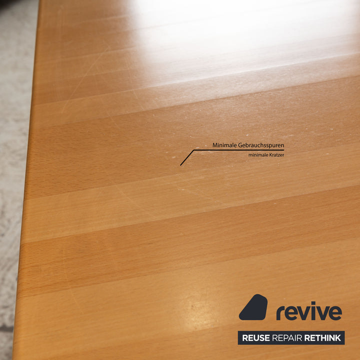 Voglauer wooden dining table brown manual function 180 x 75 x 100 cm