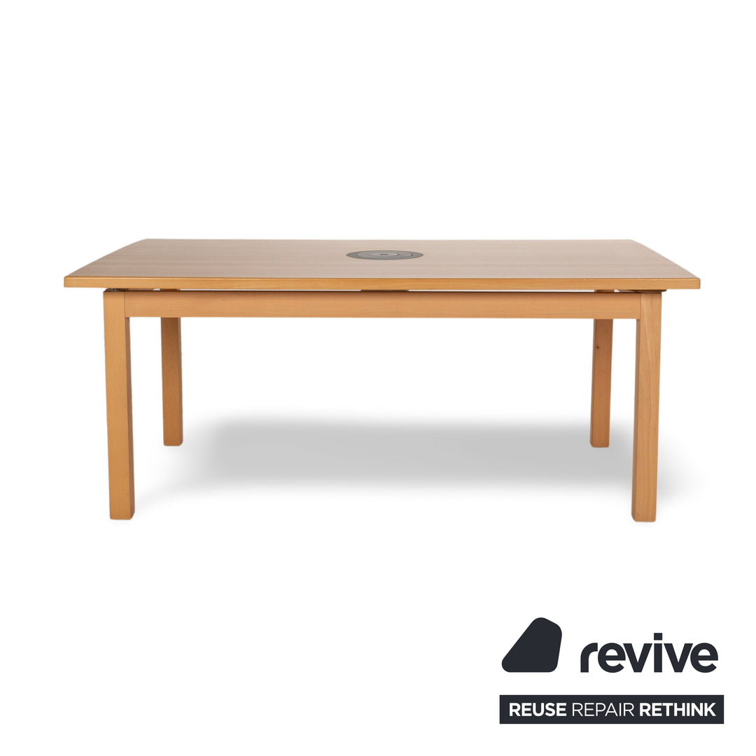 Voglauer wooden dining table brown manual function 180 x 75 x 100 cm