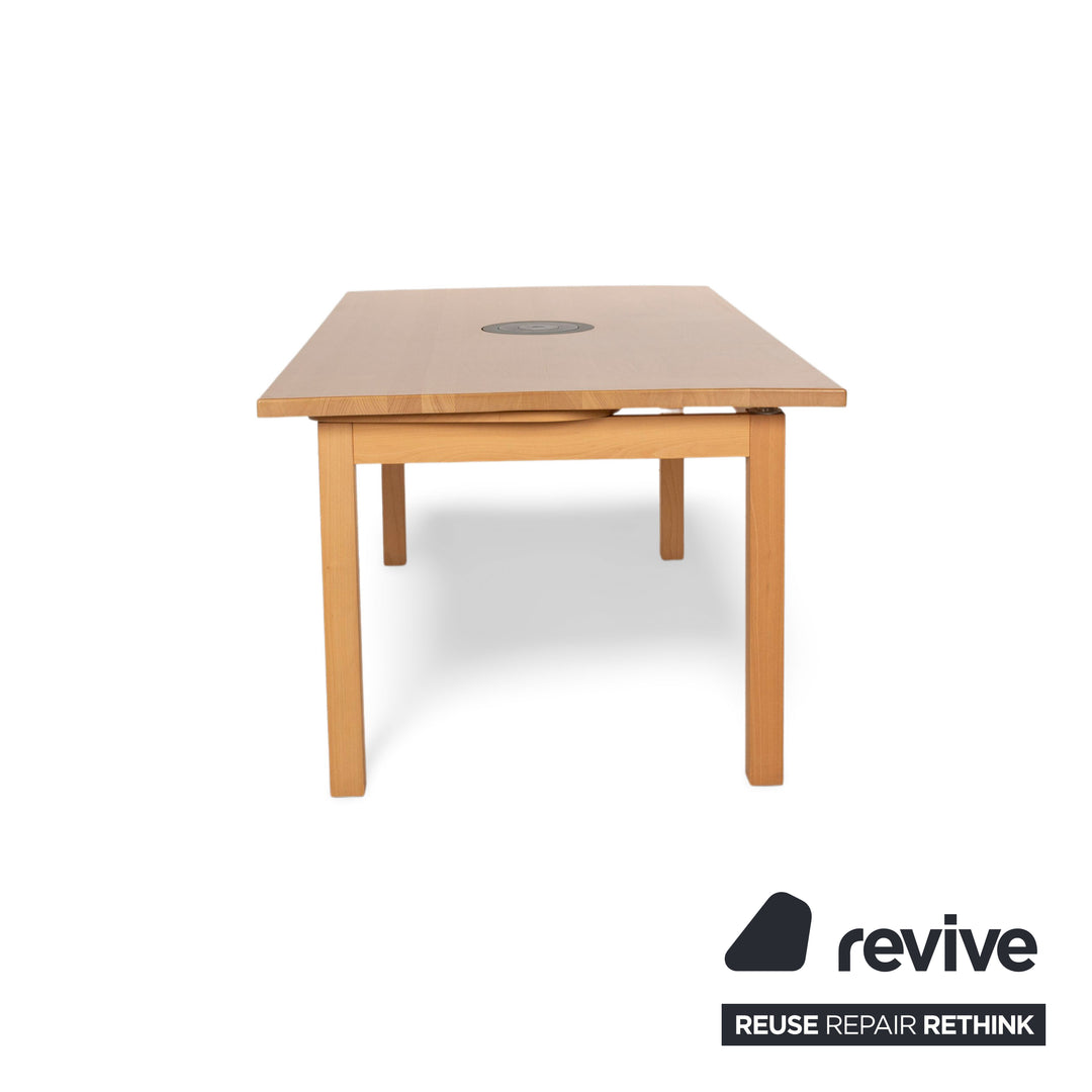 Voglauer wooden dining table brown manual function 180 x 75 x 100 cm