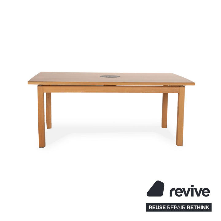 Voglauer wooden dining table brown manual function 180 x 75 x 100 cm