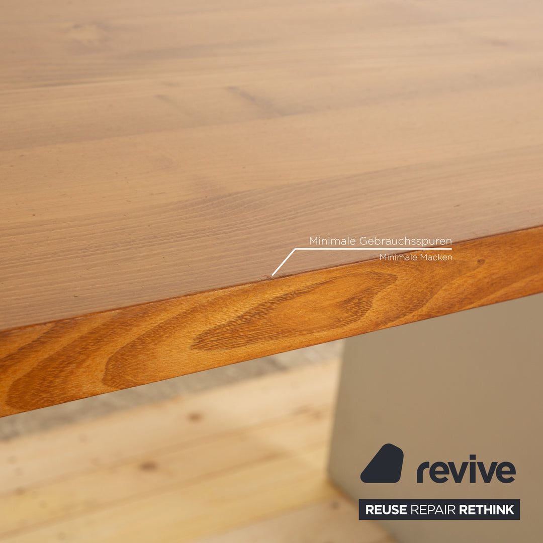 Zoom by Mobimex Trix wooden dining table brown 210 x 76 x 97 cm