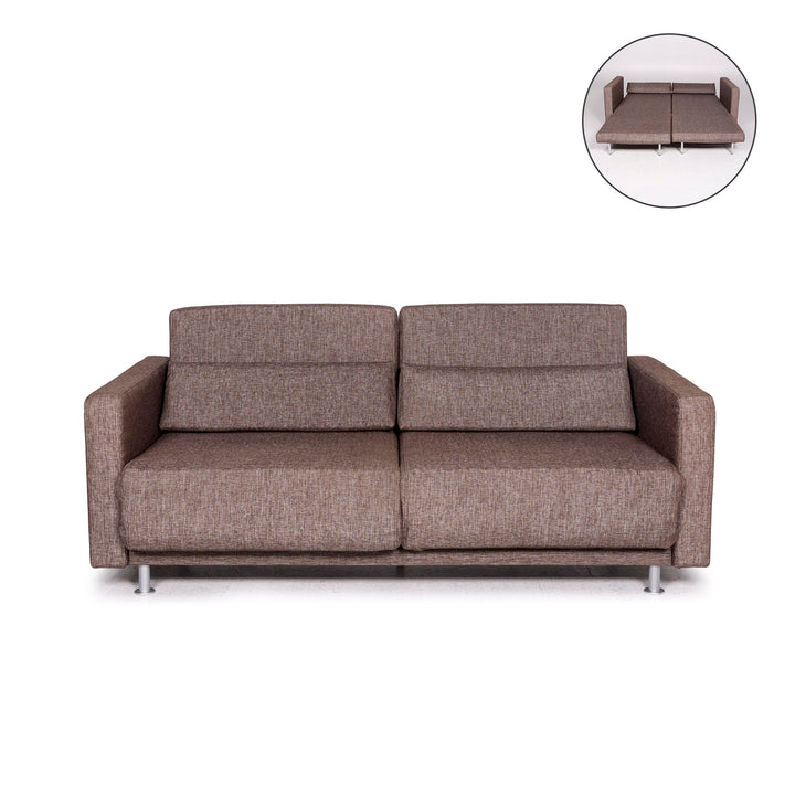 BoConcept Melo Stoff Schlafsofa Braun Sofa Schlaffunktion Funktion Couch #12054