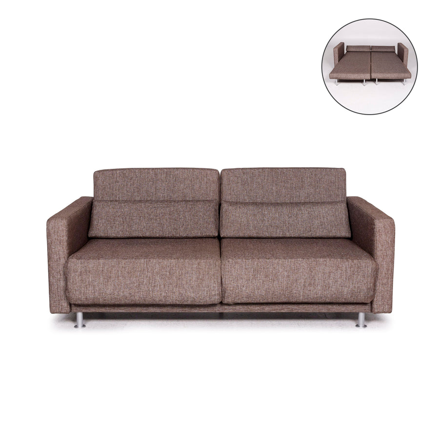 BoConcept Melo Stoff Schlafsofa Braun Sofa Schlaffunktion Funktion Couch #12054