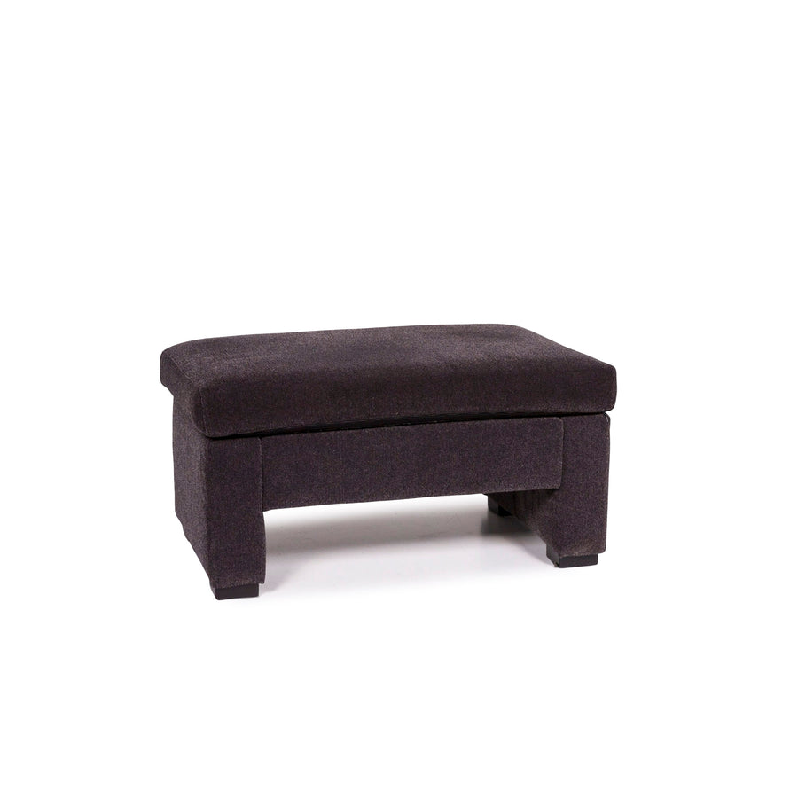 Brühl & Sippold Tomo Samt Stoff Hocker Schemel #11789