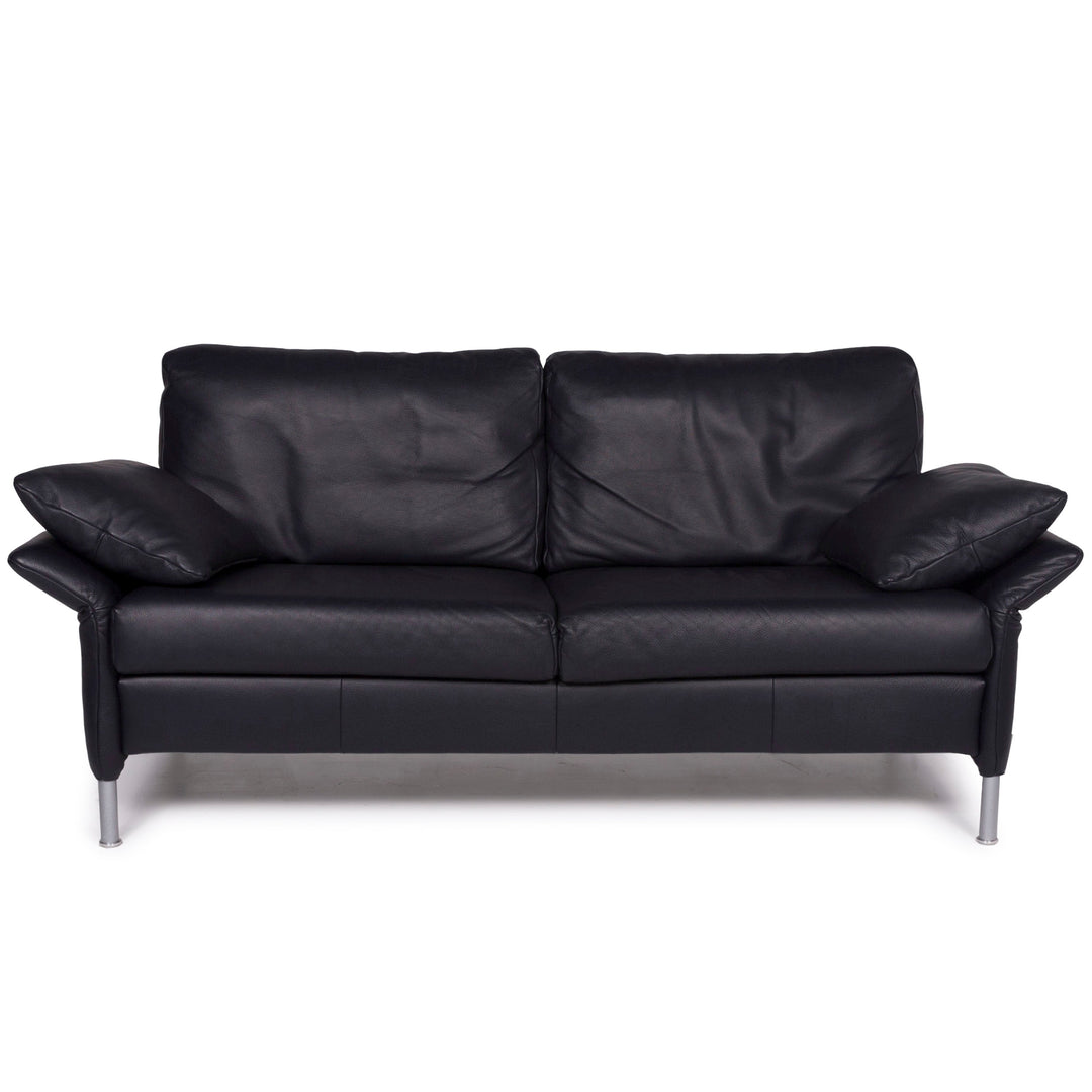 BMP Rolf Benz BMP 650 canapé en cuir bleu deux places #11210