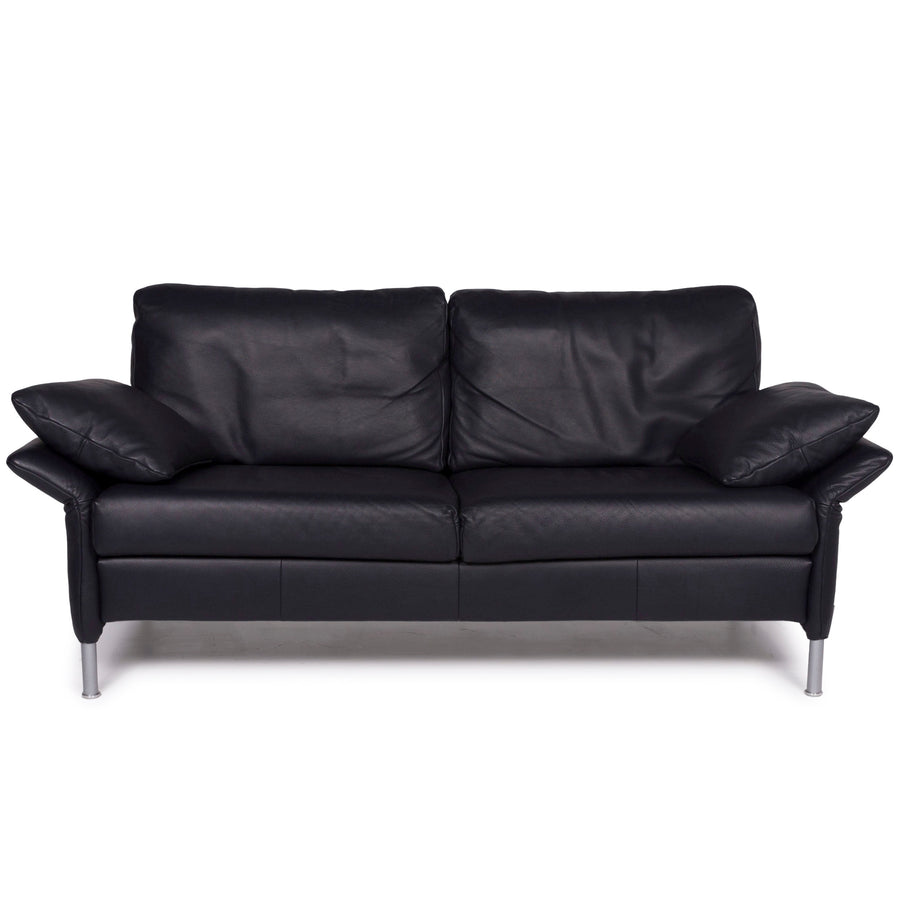 BMP Rolf Benz BMP 650 canapé en cuir bleu deux places #11210