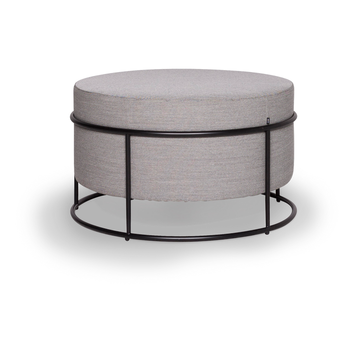 Cor Drop Hocker Stoff Grau Pauline Deltour Schemel #8790
