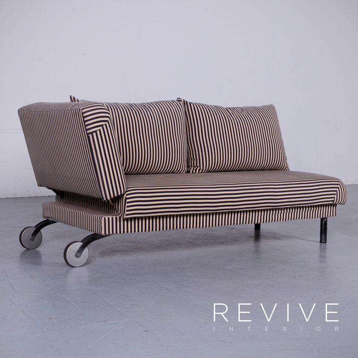 Brühl four-two Designer Stoff Sofa Zweisitzer Couch Funktion #6460