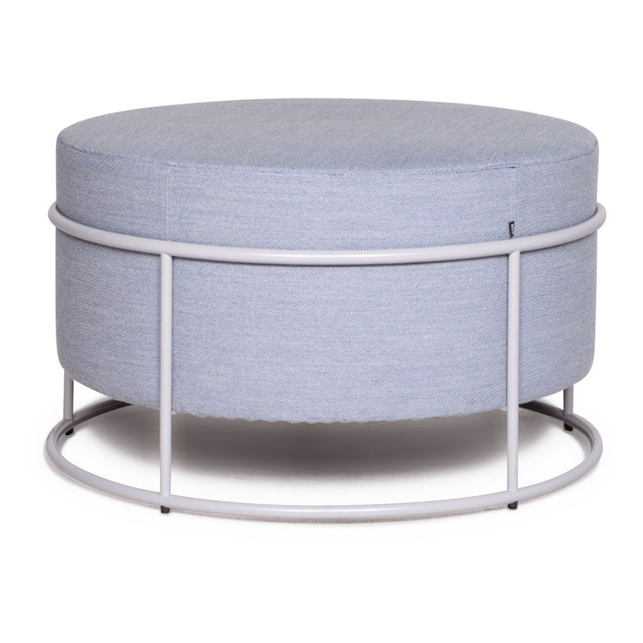 Cor Drop Stoff Hocker Blau Pauline Deltour Schemel #8786