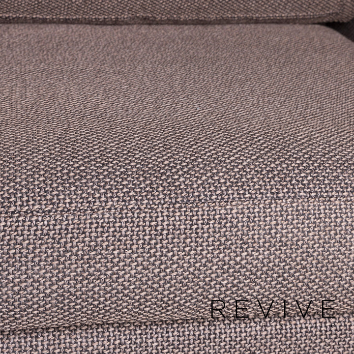 Fauteuil en tissu Cor Conseta marron marron clair #12026