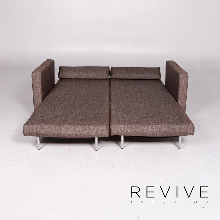 BoConcept Melo Stoff Schlafsofa Braun Sofa Schlaffunktion Funktion Couch #12054
