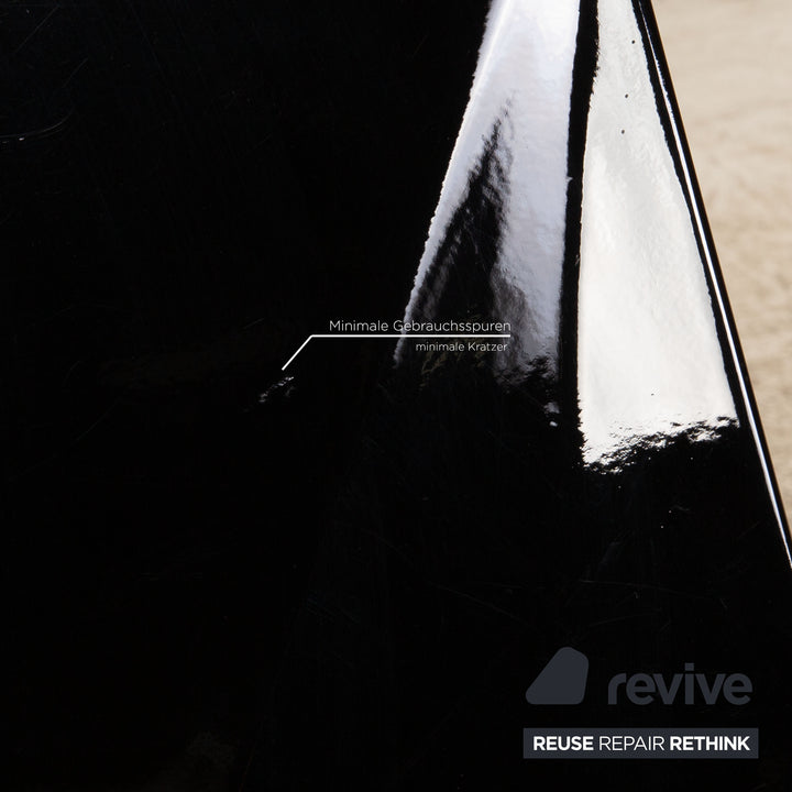 4er Garnitur VONDOM Vertex Kunststoff Stuhl Schwarz