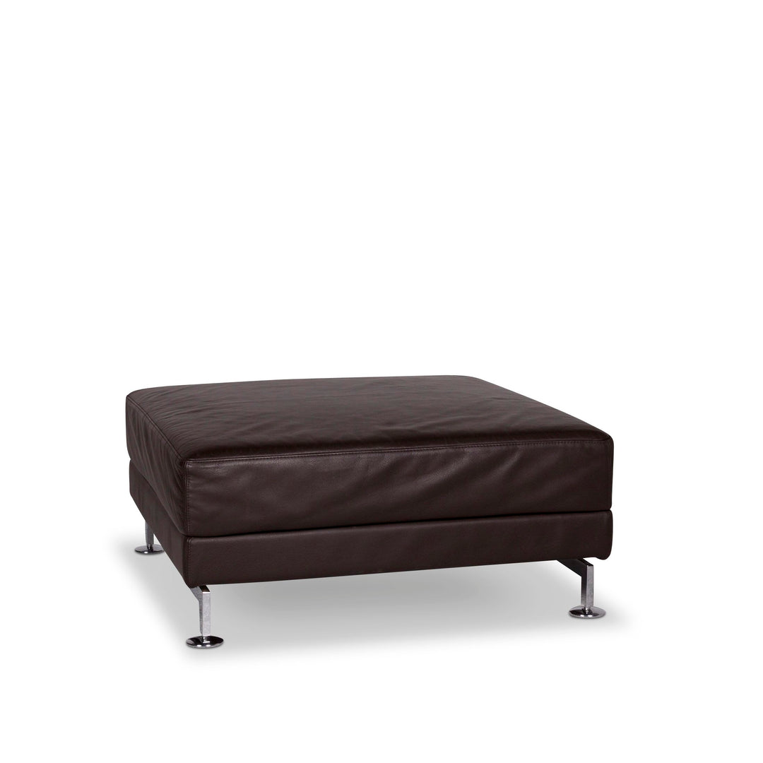 Brühl & Sippold Moule Leder Hocker Braun #9961