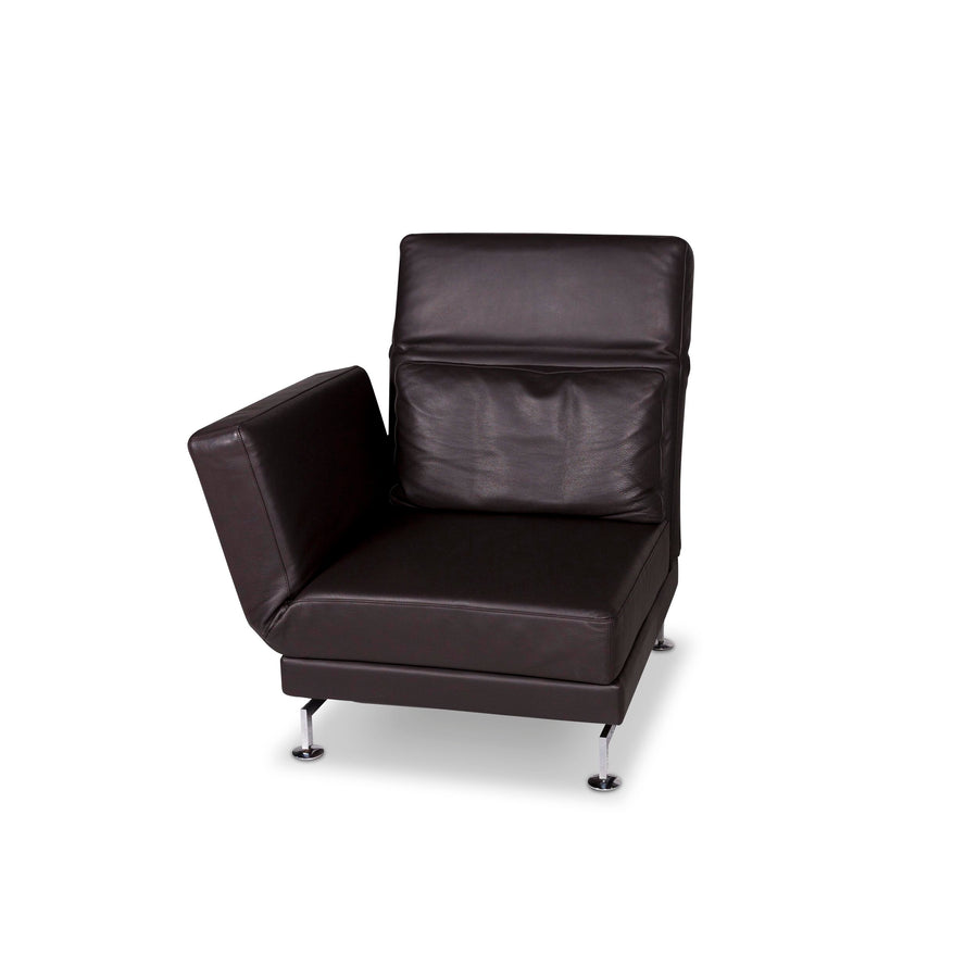 Brühl & Sippold Moule Leder Sessel Braun #9794