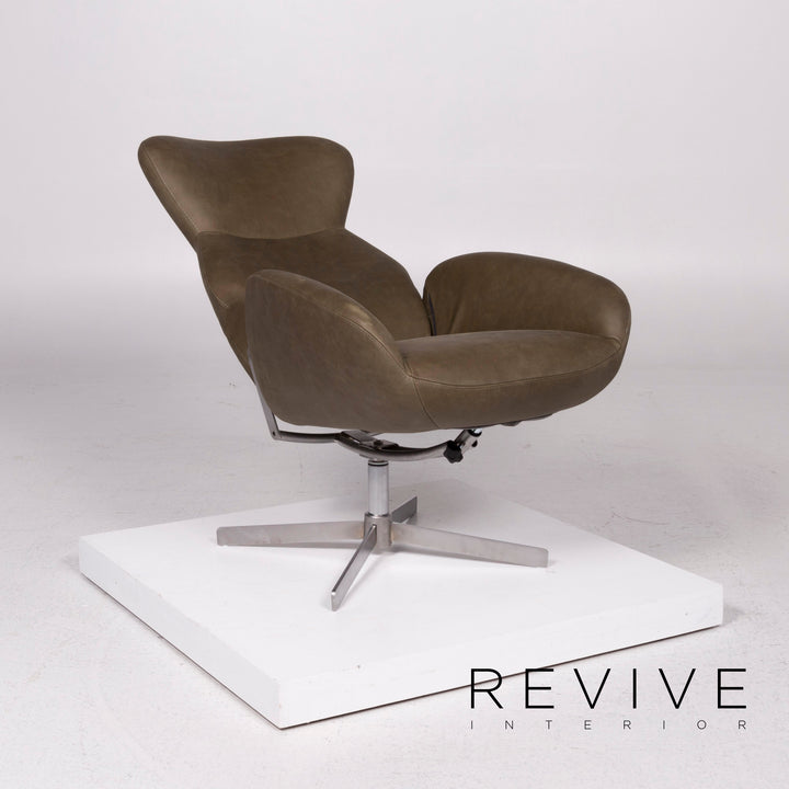BoConcept Athena Relax Leder Sessel Grün #11864