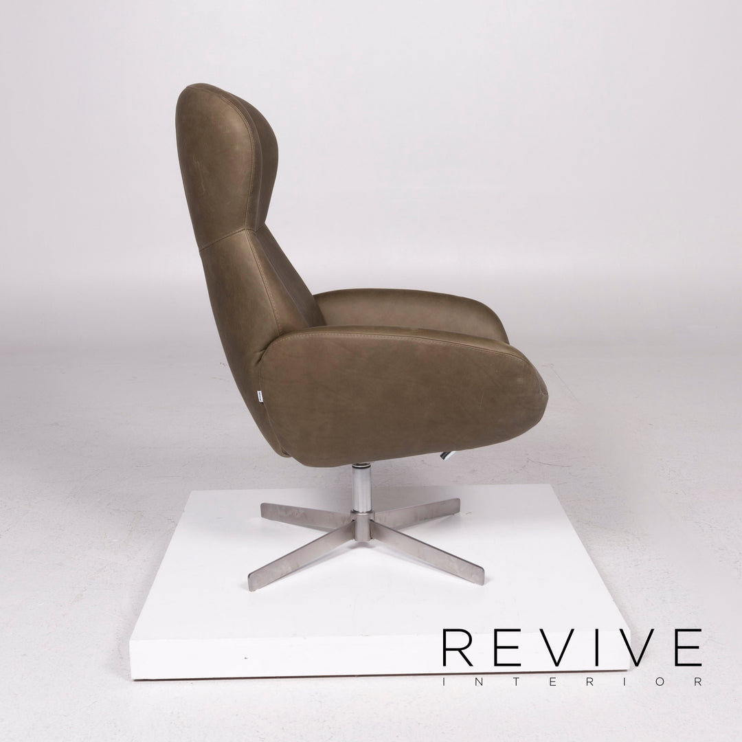 BoConcept Athena Relax Leder Sessel Grün #11864