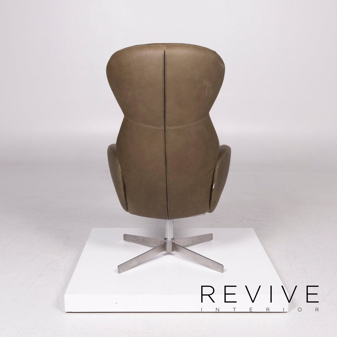 BoConcept Athena Relax Leder Sessel Grün #11864