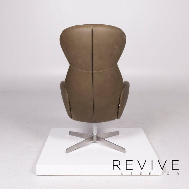 BoConcept Athena Relax Leder Sessel Grün #11864