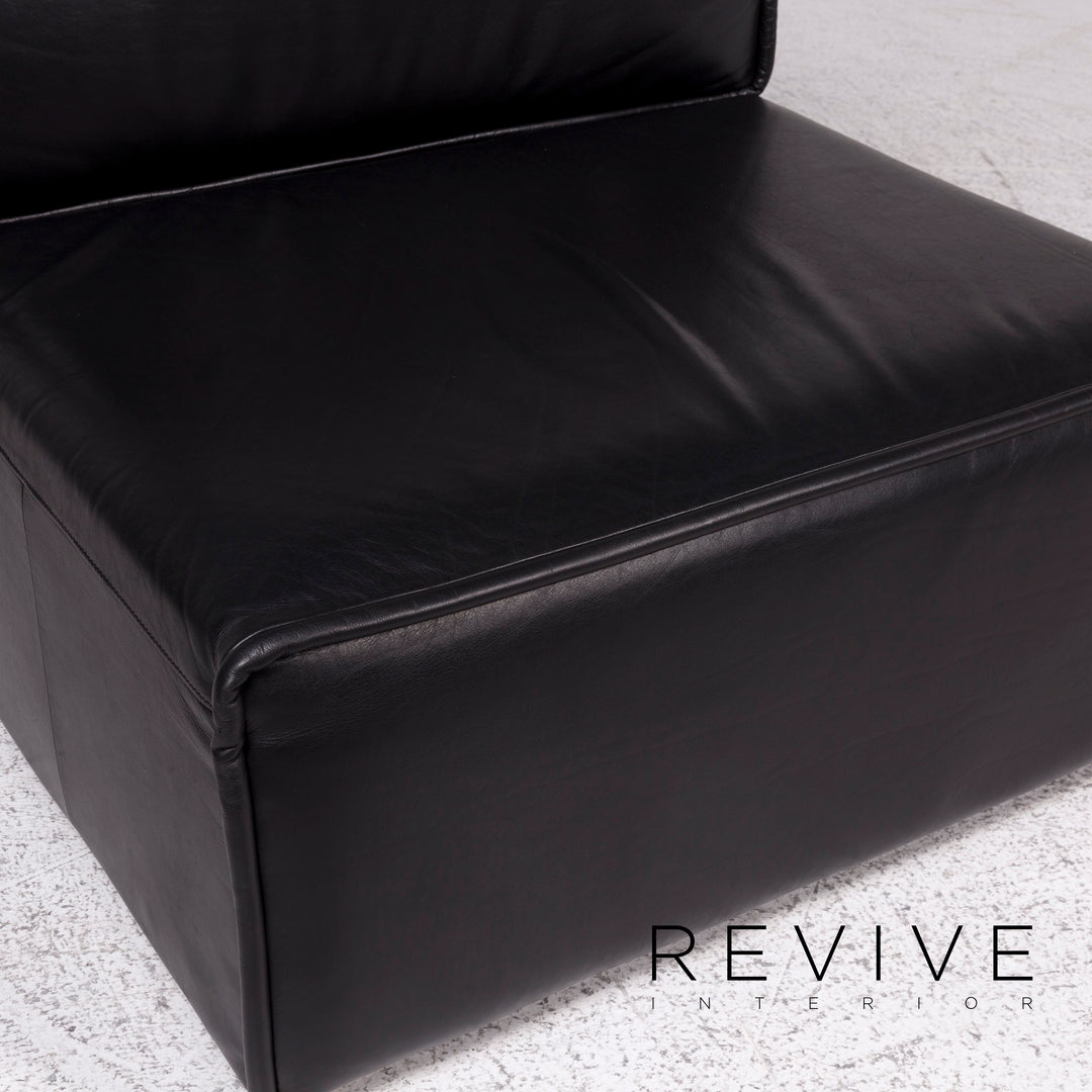 BoConcept Carmo Leder Leder Sessel Schwarz #9950